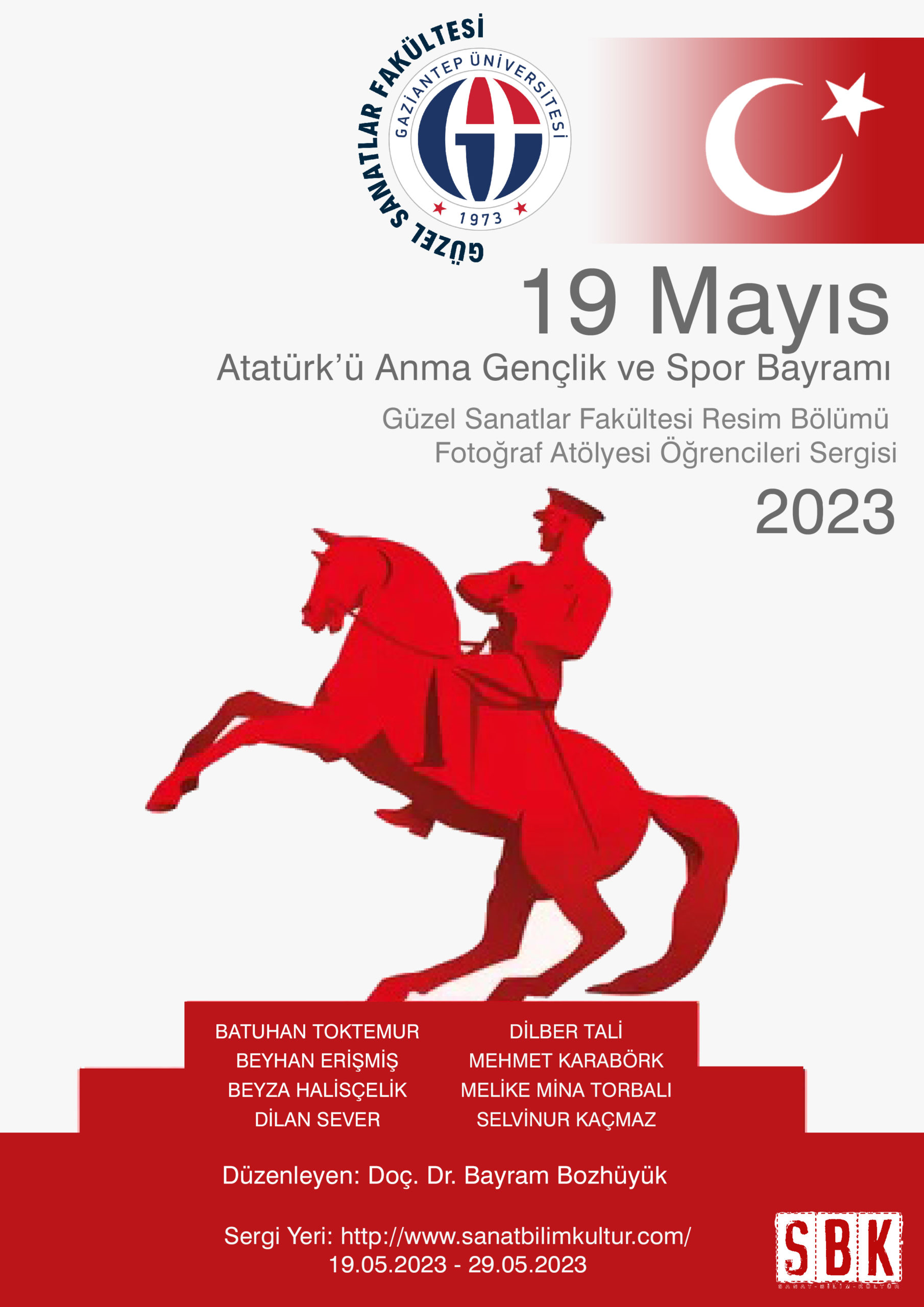 19 Mayıs Atatürk’ü Anma, Gençlik ve Spor Bayramı Anısına Gaziantep Üniversitesi Güzel Sanatlar Fakültesi Resim Bölümü Öğrencileri Online Fotoğraf Sergisi